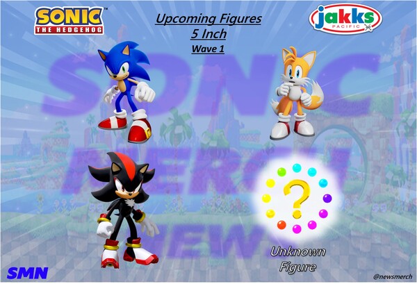 Sonic 5-Inch Articulated Figure (Wave 1) [233083], Sonic The Hedgehog, Jakks Pacific, Action/Dolls